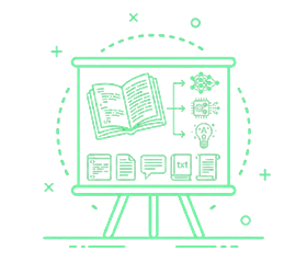 AI chat bot trained on text